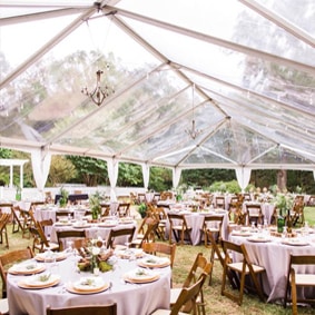 Clear Top Tent Rental