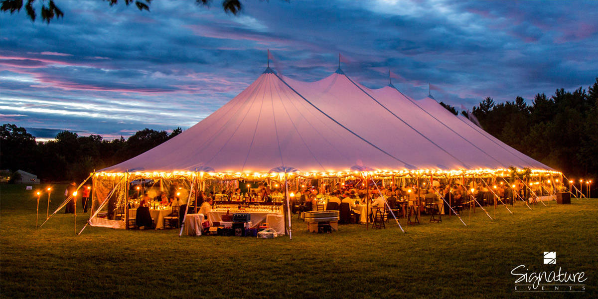 Party Tent Rentals Nh Wedding Tent Rental Lakes Region Tent Event